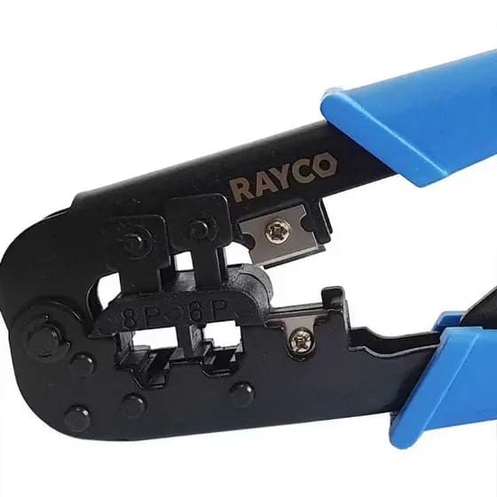 Alicate Crimpador 6P/8P Com Catraca Rayco