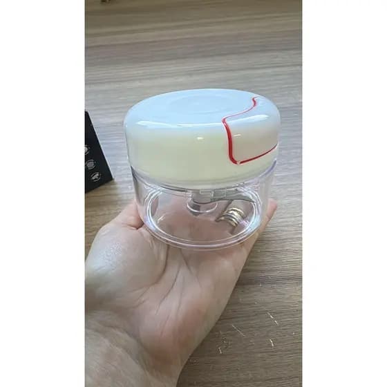 Triturador e Processador de Alho Manual Inox Welmix