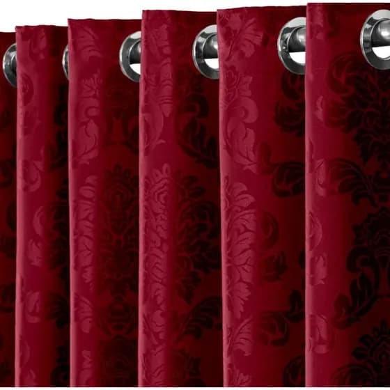 Cortina Jacquard Semi Blackout Janela 1,30cm x 2,0cm Corta 50% Luz Para Janela Sala/Quarto