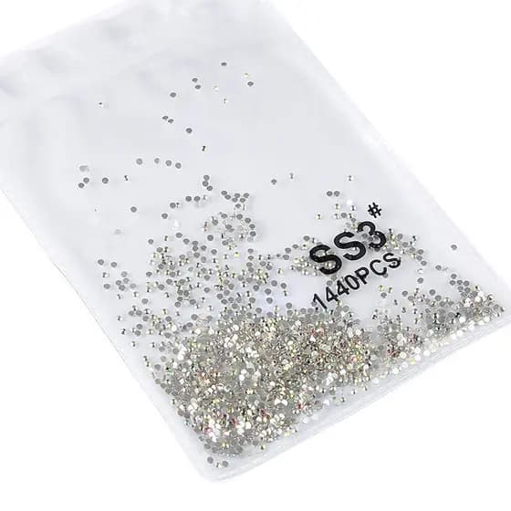 Strass Cristal Furta Cor Pedraria Unhas e Artesanato 1440 unidades
