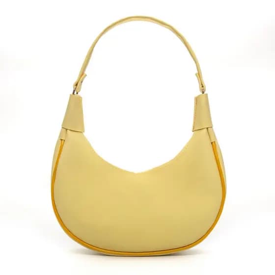 Bolsa Feminina Meia Lua Fashion Grande Estilo Casual Trendy Acessório