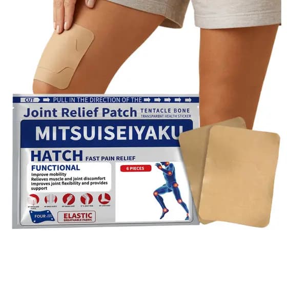 6 Pçs/Saco Remendos Calmantes Articulares Hidratante Fórmula Suave Cuidados Para A Pele Confortável Articulações Massage