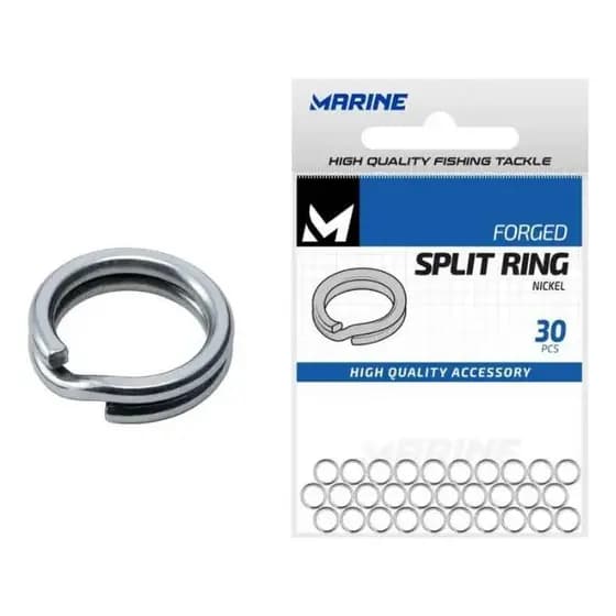 Argola Marine Split Ring - 30 PCS