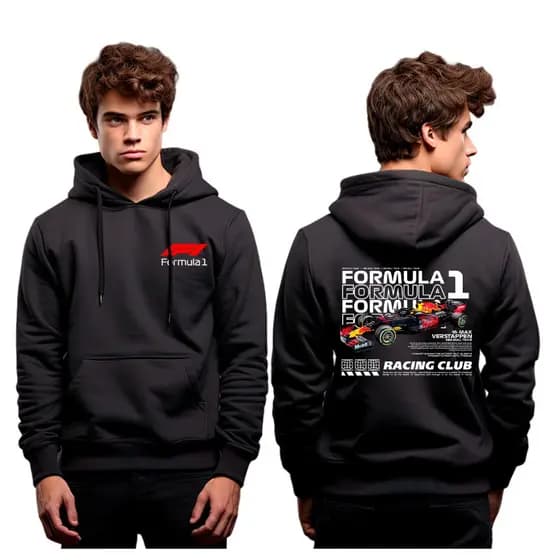Moletom Canguru Unisex Max Verstappen Lançamento