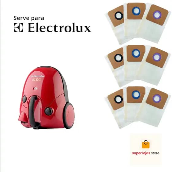 Saco Para Aspirador de Pó Electrolux Neo Com 9 Un