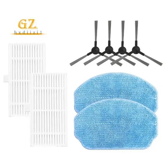 Para Midea VCR04W Robô Aspirador De Pó Acessórios Filtro Hepa Escova Lateral Mop Pano Peças Reposição