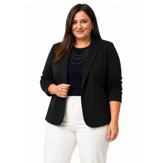 Blazer feminino plus size G2. G1