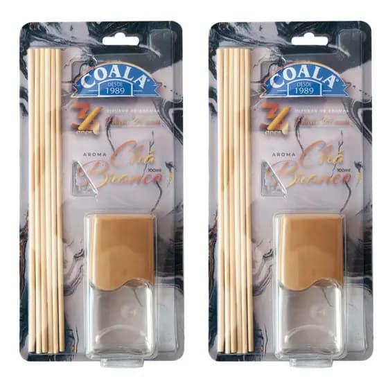 Kit 2 Difusor de Aromas Coala 100ML - Chá Branco