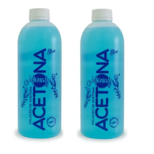 Acetona P/ Unha Stork 500ml Manicure Pedicure Unhas