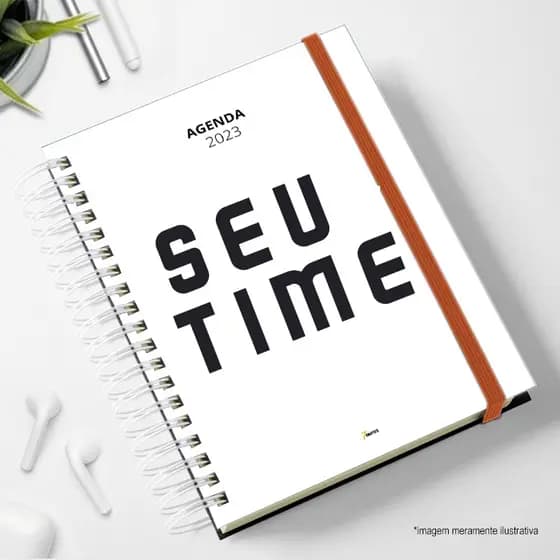 Agenda 2026 Internacional time de futebol Caderno Inter Colodo personalizado planner