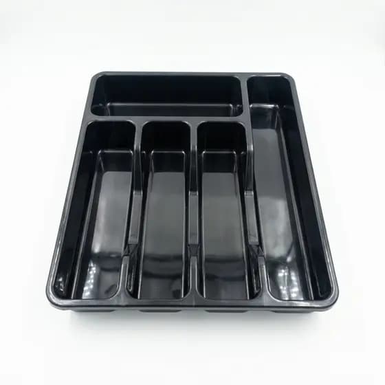 Porta Talheres Gaveta Cozinha 5 Divisórias Organizador/ Suporte/ Separador