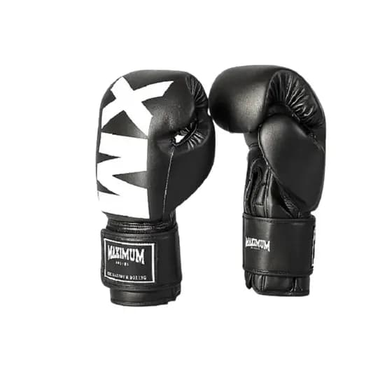 Luva Boxe Muay Thai Mxm Black - Maximum