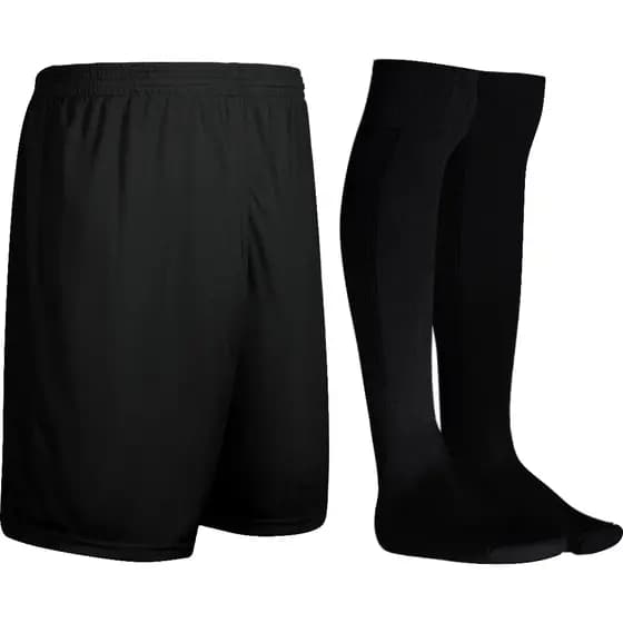 Kit 1 Calção de Futebol e 1 Par de Meião Adulto Bravo Esportes