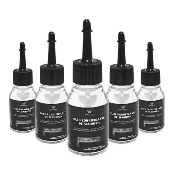 Óleo Lubrificante para Máquina de Cortar Cabelo KingStyle Manutenção Profissional COMPATIVEL WAHL