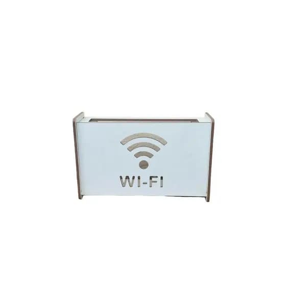 Suporte para Roteador Wireless Organizador Wi-fi Clean (enviamos montado)