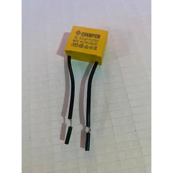 Capacitor 3.3 Uf 275v P/ Interruptor Wifi Inteligente Tuya e ventiladores elétricos