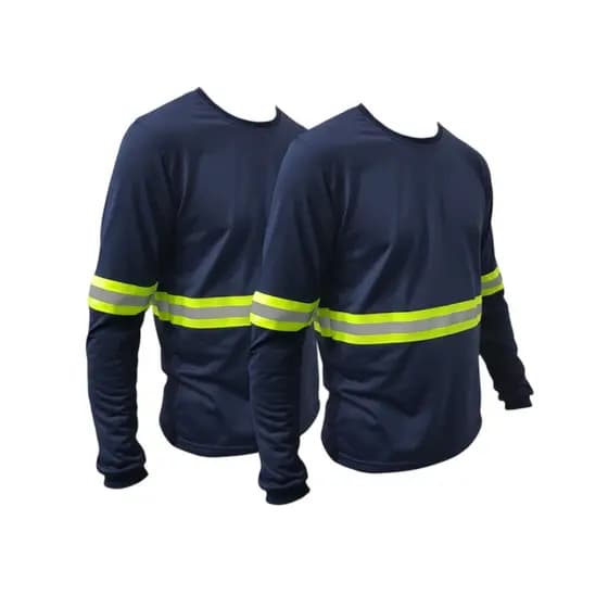 Kit 2 Camiseta Manga Longa Malha Fria PV CONTRUÇÃO CIVIL, INSTALADORES INTERNET e RODOVIAS