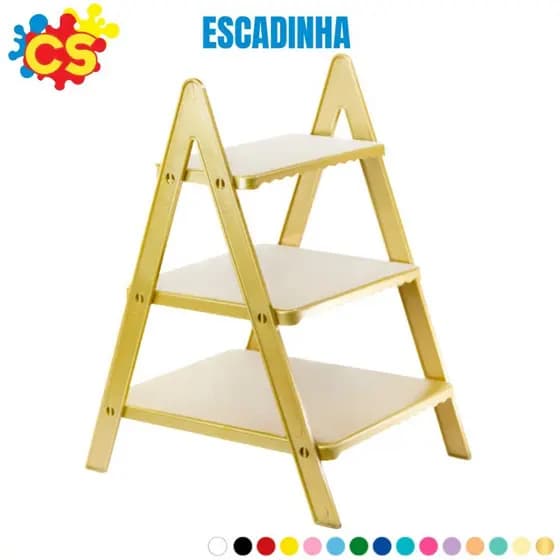 Escadinha Porta Doces - Várias Cores