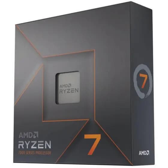 Processador AMD Ryzen 7 7700X – Socket AM5 – 8 Núcleos, 16 Threads – 4.5GHz até 5.4GHz Turbo – Cache 40MB