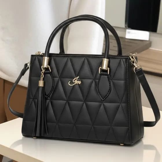 Bolsa Feminina de Lado Triangle com Alça Transversal Removível