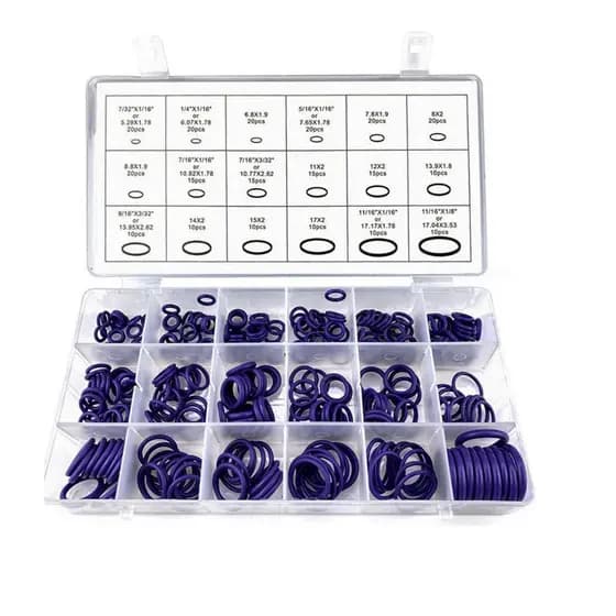 Kit Anel Oring Ar-condicionado Borracha Reparo 270pc R134