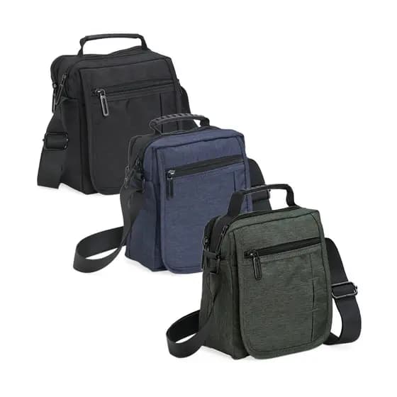 Bolsa de Ombro 4 Compartimentos – Versátil, Leve e Durável