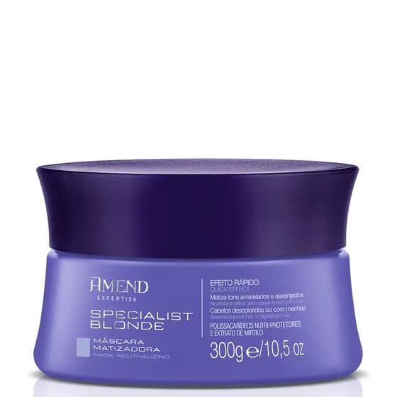AMEND EXPERTISE MÁSCARA MATIZADORA SPECIALIST BLONDE 300G