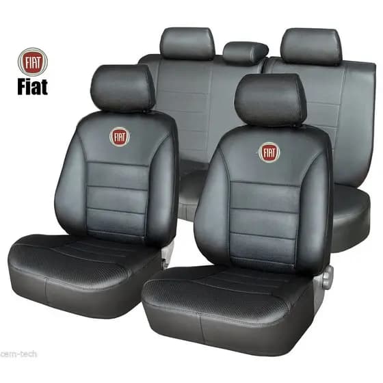Jogo Capas Banco Couro Carro Fiat Palio Wekeend