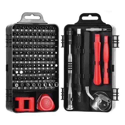 Kit Chaves Bits Pontas Furadeira Parafusadeira 110 Pçs C/ Nf