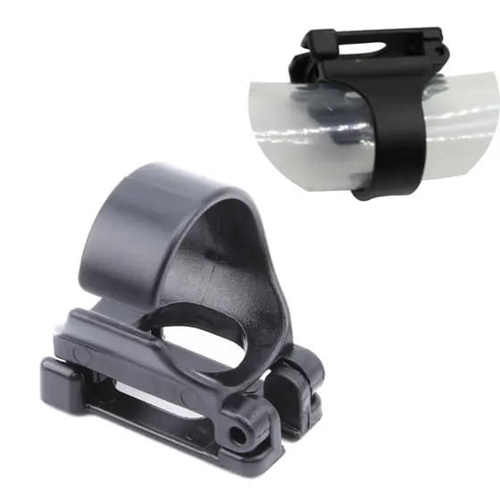 Clipe De Snorkel De Mergulho Com Trava Automática , Suporte De Tubo De Respiração De Silicone , Acessório De Equipamento