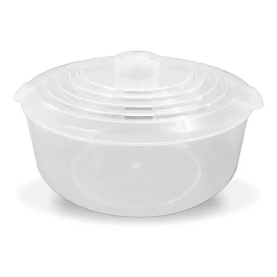 Panela Para Microondas Prepara Alimento Faz Arroz