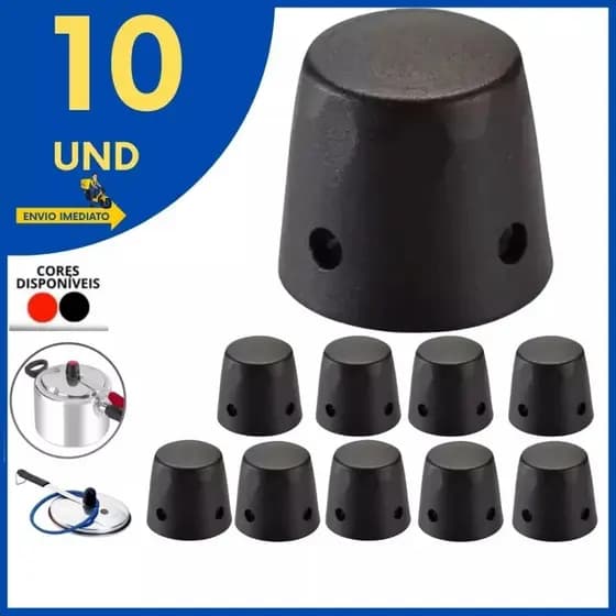 Kit com 10 Peso Válvula Pino para Panela de Pressão Universal – Reposição Segura e Durável