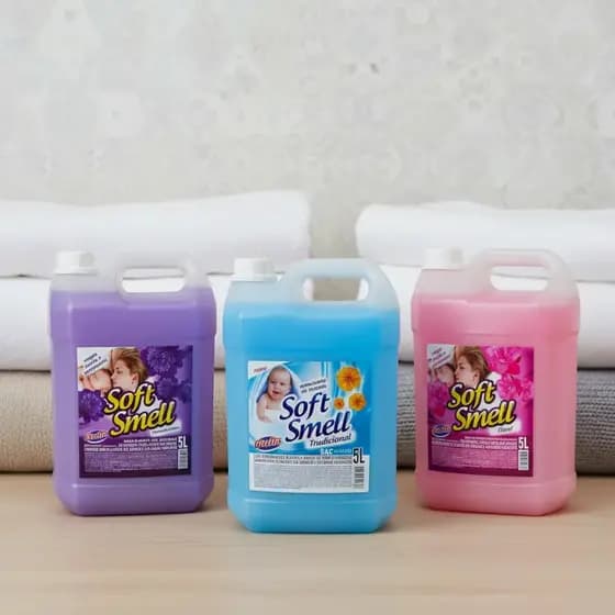 Amaciante de Roupas Perfumado Soft Smell 5 Litros