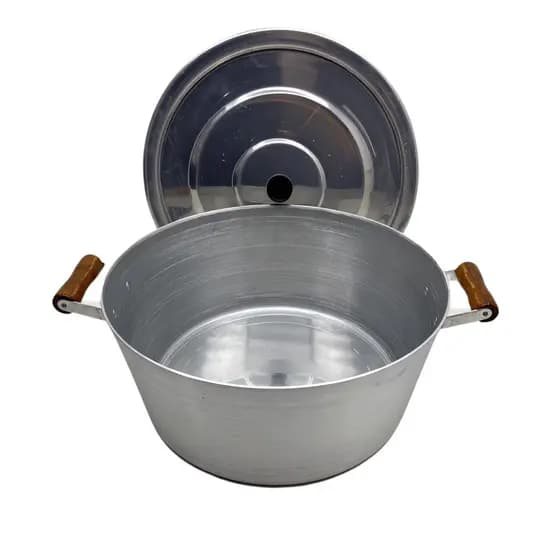 Panela Grande Hotel Restaurante Industrial Alumínio Grosso 36cm