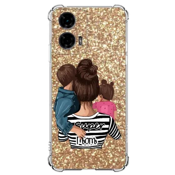 Capa para Motorola Moto G24 Moto G24 POWER Tpu Desenhos Variados Capinha Case Mãe Mamãe Amiga Filha