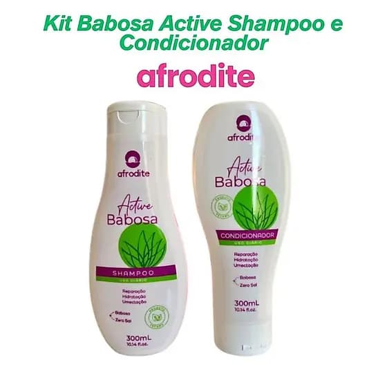 Shampoo e Condicionador Active Babosa Afrodite