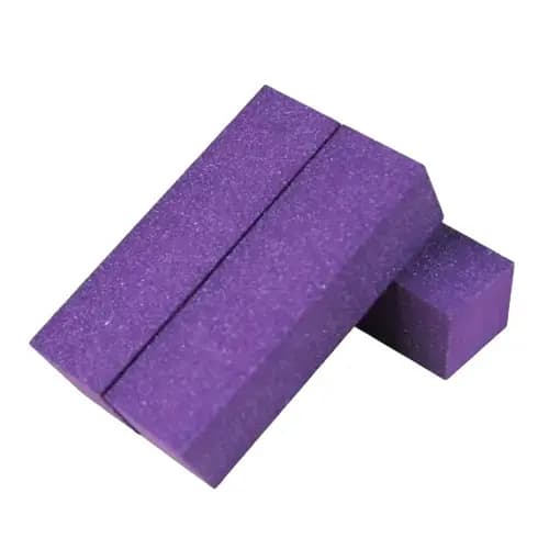 Lixa Bloco Polidora Fan Nails Roxo