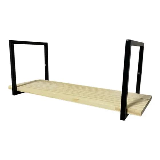 Prateleira de Parede Estilo Industrial Suspensa Para Sala Quarto Cozinha 40 cm