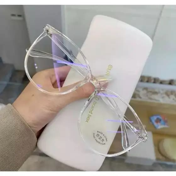 Óculos Feminino Grau Sol Para Descanso Anti Luz Azul Barato Delicado