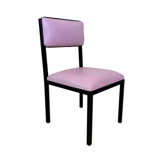 Cadeira Manicure e Pedicure Baixa para Estética Rosa Bebê