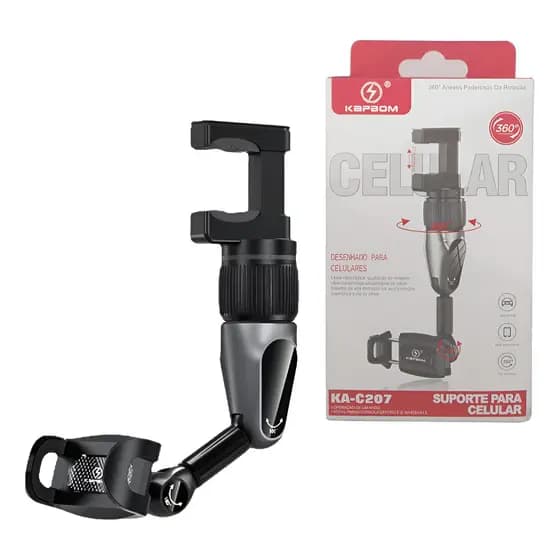 Suporte Celular Carro Mesa Multifuncional 360 Graus Kapbom K