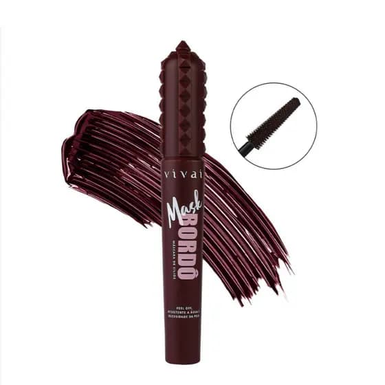Mask Bordô mascara para cilios cor bordô(vinho) VIVAI 2231.1.1