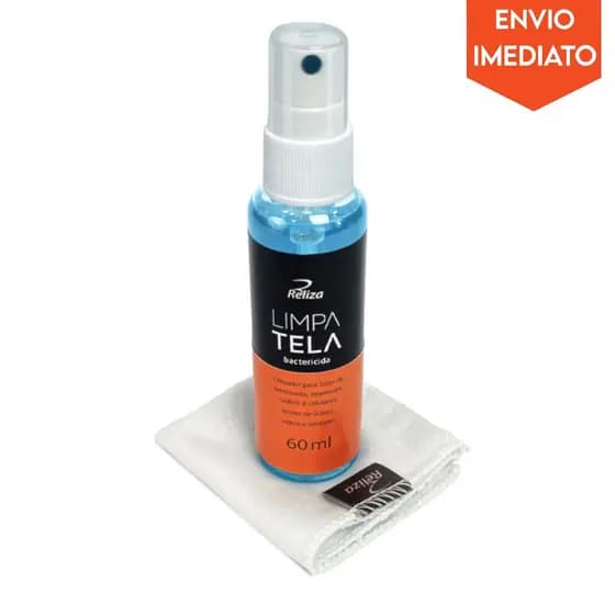Limpa Telas E Lentes Antibacterias 60ml Reliza