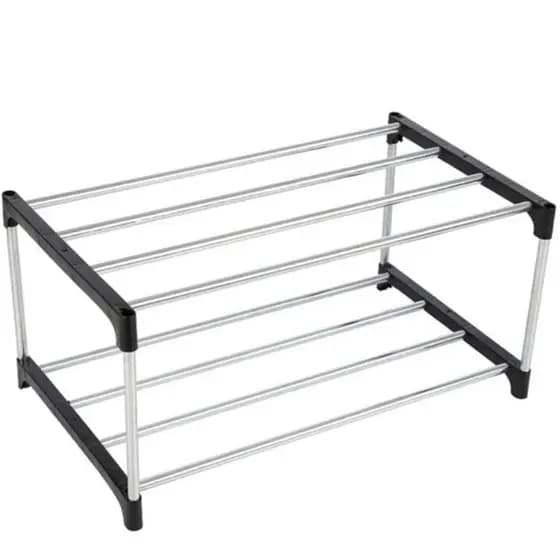 Sapateira Organizador Multiuso 2 Andares 4 Pares De Calçados - Envio 24HRS!