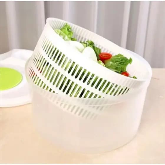 Secador Centrífuga Manual De Salada Verduras Legumes Frutas - Envio 24Hrs!