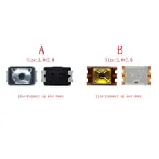 10-100pcs 3 * 2MM Chave De Botão De Volume Do Interruptor De Energia Para Samsung A10S/A20S/A10/A20/A30/A40/A50/A50S/A31/A51/A71/A70/A21S/A30S/A32/A42/a53/A33/a73/a54/a14/a24/a34