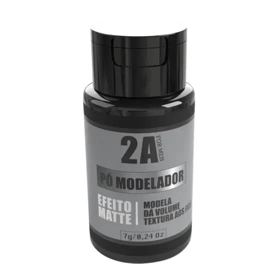 Pó Modelador 2A – Efeito Matte, Volume Imediato e Alta Fixação