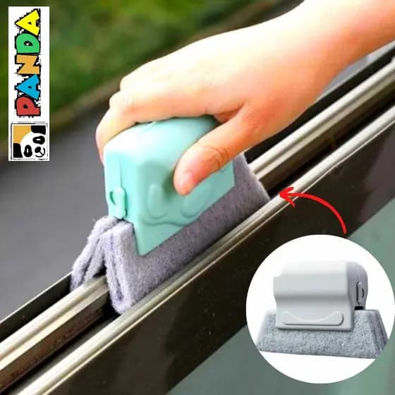 Escova Para Limpeza De Trilhos De Janelas E Cantos Multiuso