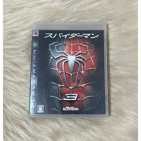 Spider-Man 3 PS3 Japonês Original Raro Completo