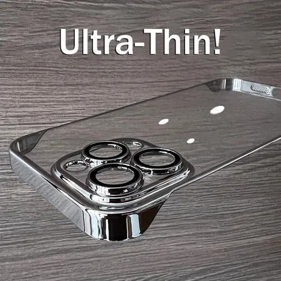 Capa De Proteção Para iPhone 15 14 Plus 13 12 11 Pro Max Clear Hard Camera